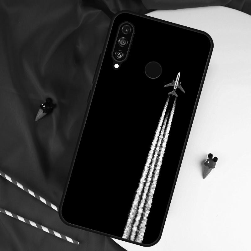 Airplane Aircraft For Huawei Nova 12s 11i 12i 7i 8i Y73 Y70 Y90 Y60 Y72 Y61 Y91 9 10 SE P30 Pro P40 Lite Case