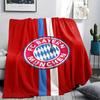 1pc FC Bayern Munich Print Flannel Blanket, High quality Comfortable for All Seasons, Home Decor, Warmth and Comfort, Perfect for Christmas Gifts47
