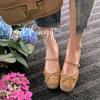 Kara Linshan 33-42 Large Size Shoes 2025 Ballet Flats Soft-soled Lambskin Dance Shoes Mary Jane Shoes