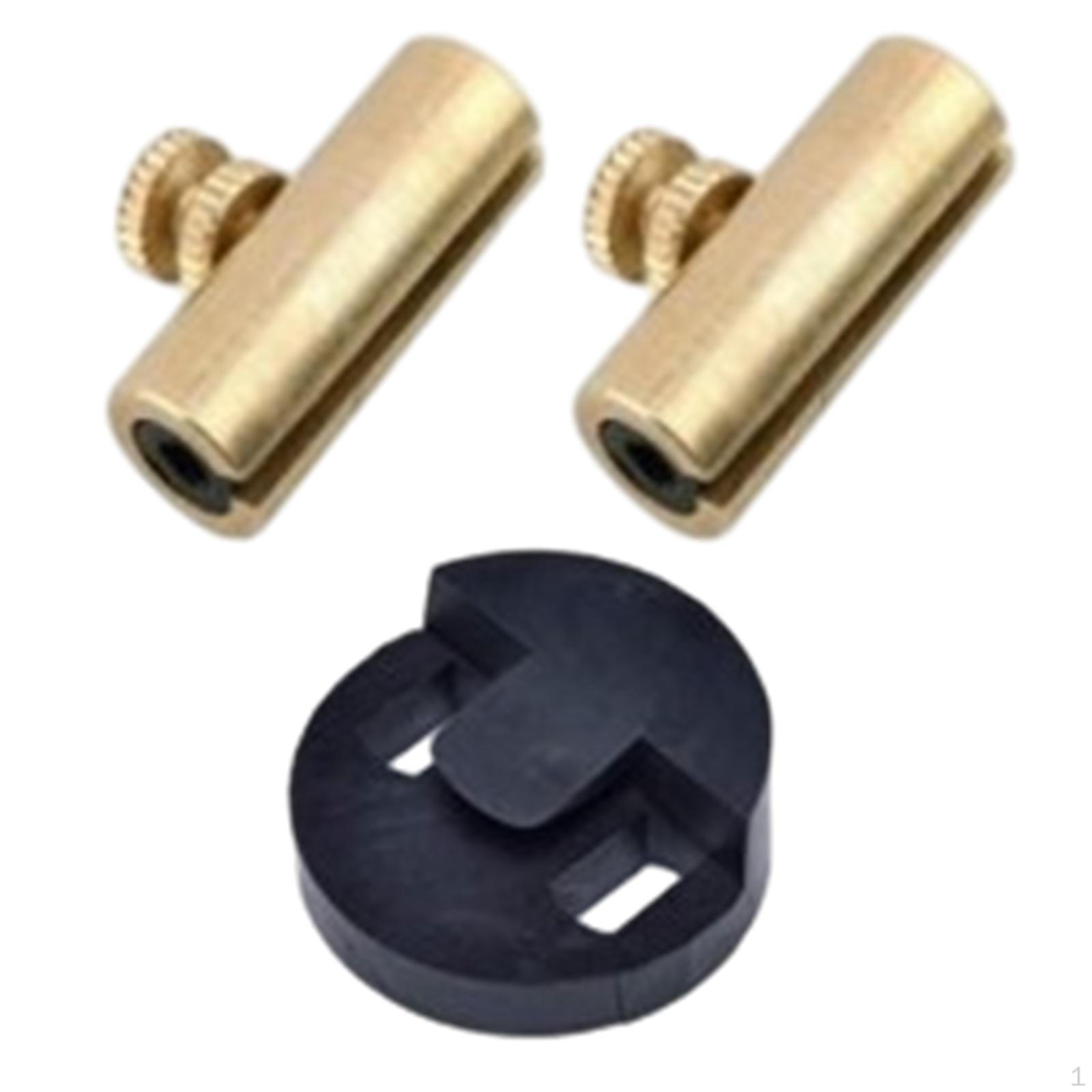 

Аксессуары для виолончели Wolf Tone Eliminate, регулируемый прочный глушитель, металлический тон, 2pcs