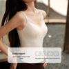 Retro V-Ausschnitt Spitzen-Camisole Push-Up Weste – Französische Mode Vielseitiges Damenoberteil