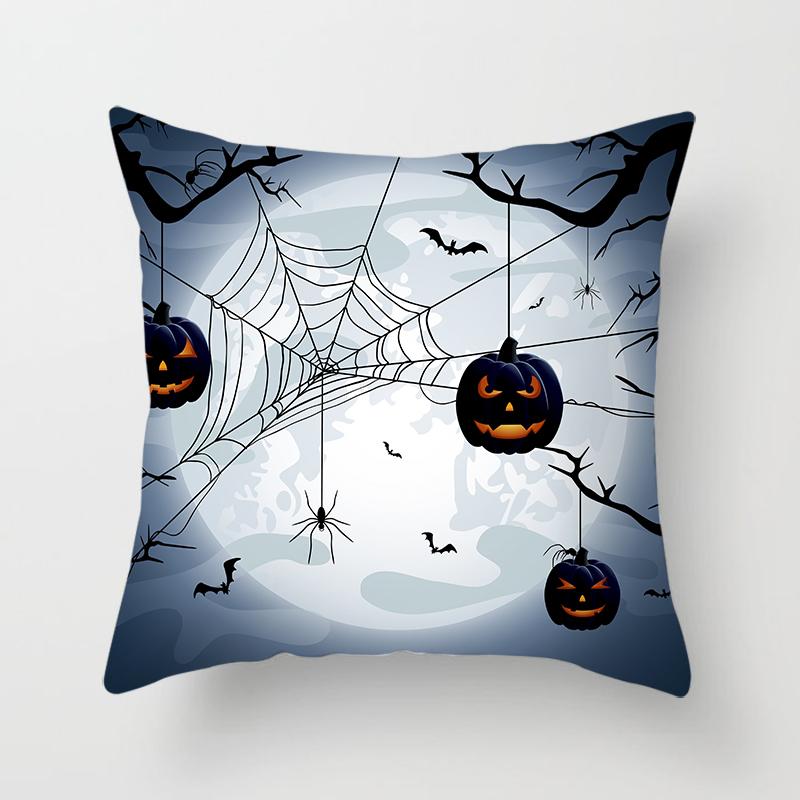 Подушка-чехол с тыквой на Хэллоуин диван кресло кровать подушка домашний декор 40x40cm 544₽