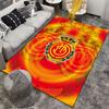 Red and Yellow Real Mallorca Carpet Suitable As a Non-slip Mat for the Living Room or Bedroom Sofa