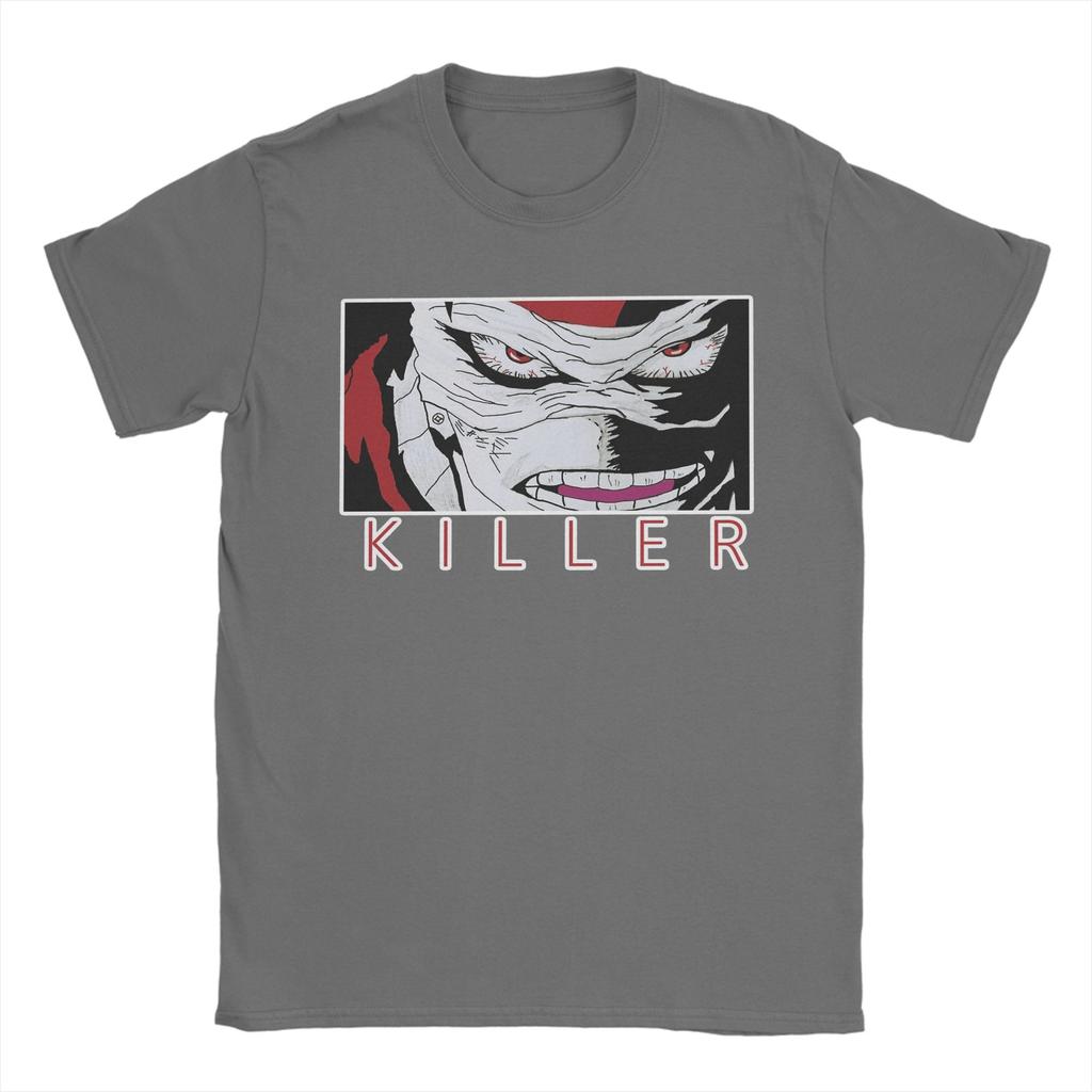 hero killer stain T Shirt for Men Cotton Hipster TShirts Crew Neck  Tees Short Sleeve Tops Plus Size