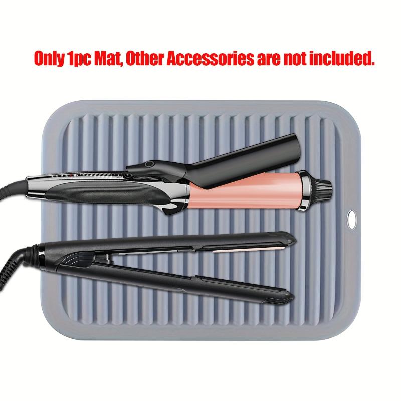 

1X Multifunctional Silicone Trivets For Hot Dishes Pots Pans Hot Pads For Kitchen Counters Curling Iron Pot Holders Mats серый
