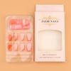 French Fake Nials Long Square Nail Tips Fashion False Nails  DIY