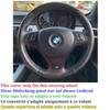 For BMW E81 E90 Pack M Sport M3 E91 E92 E93 E87 E82 E88 X1 E84 Full Black Leather Car Steering Wheel Braid Soft Leather Cover