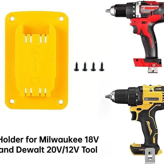 RIS-DW-02 Dewalt 20V/60V DCB200 Battery Holder Set