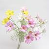 Künstliche Cosmeenblumen 23" Kunstseide Cosmeenblütenstiel Kunstblumen-Arrangements für DIY Hochzeitssträuße Heim-Büro Tischvasen-Dekoration