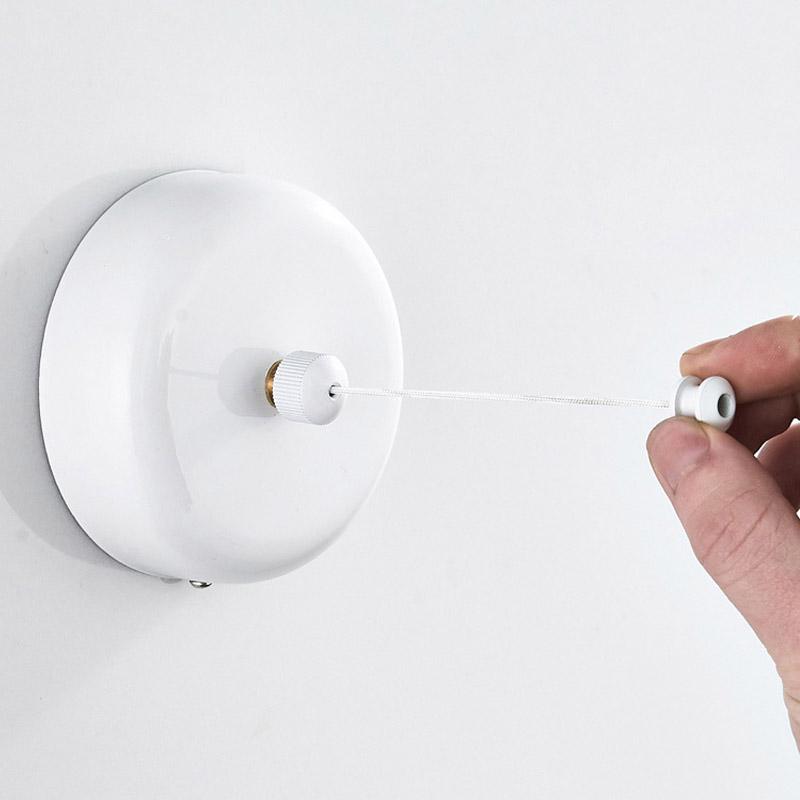 Suszarka do ubrań Lina Przechowywanie w domu Wysuwane sznurki do bielizny ze stali nierdzewnej Suszarka do ubrań Organizator Wieszak na pranie