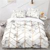Black White Marbling Stone Pattern Bedding Set Luxury Adult Children Comforter Cover Sets with Pillowcase Duvet Cover Set