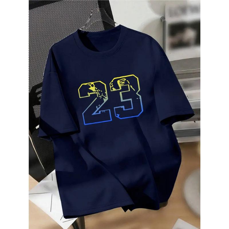 Men's Fashion Casual Sport Trendy Outdoor Crew Neck Short Sleeve T-Shirt