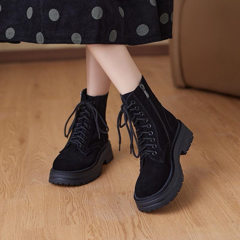 Martin Boots Casual Leather Boots Short Boots