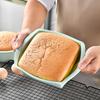 2Pc Silicone Cake Mold Tray Pans Round Square Baking Mold Kitchen Silicone Nonstick Baking Pans Reusable Cake Pans Bakingt Tools