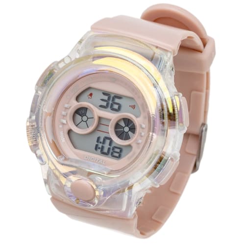 

Полевые женские аналоговые часы, водонепроницаемость 3 АТМ, розовый аврора, WP Soap, YM116-2