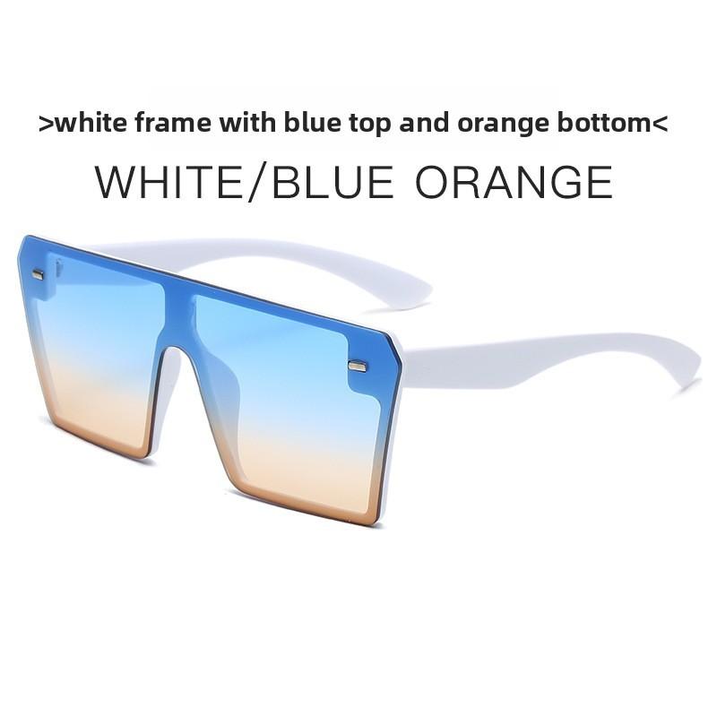 Unisex Retro Square Frame Sunglasses With Uv400 Protection For Outdoor Travel And Fashion Use