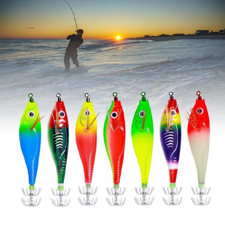 Luminescent Squid Simulation Squid Hard Baits Attracting Artificial Baits