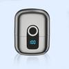 Men Double Head Electric Shaver, IPX7 Waterproof Wet Dry Shaving Razor, Rechargeable LED Display Mini Beard Trimmer for Travel