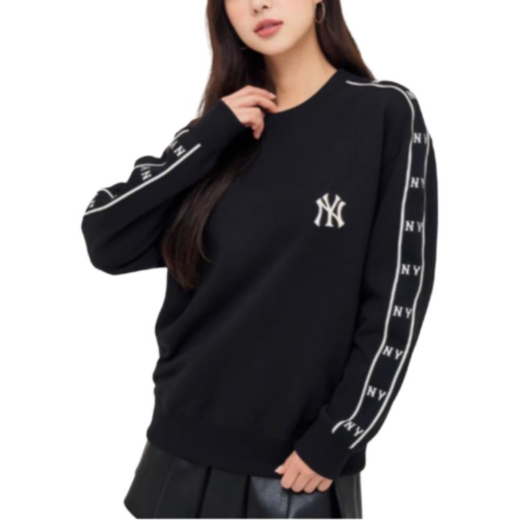 MLB New York Yankees Sweatshirt Unisex Black 3AMTM0644-50BKS