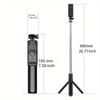 New Selfie Stick S03 Tripod Bracket with Bluetooth Remote Control Wireless Selfi Stick Phone Holder Stand for IPhone Samsung