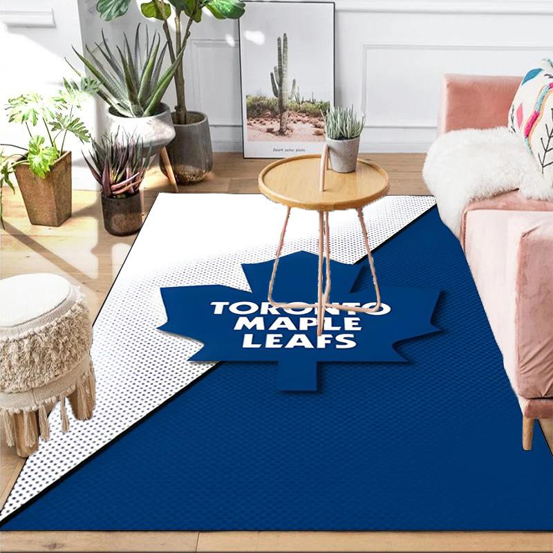 Toronto Leafs Logo Area Rug Suitable for Indoor And Outdoor,Carpets for Kitchens, Homes, Offices, Living Rooms,Home Decor,Christmas Gift
