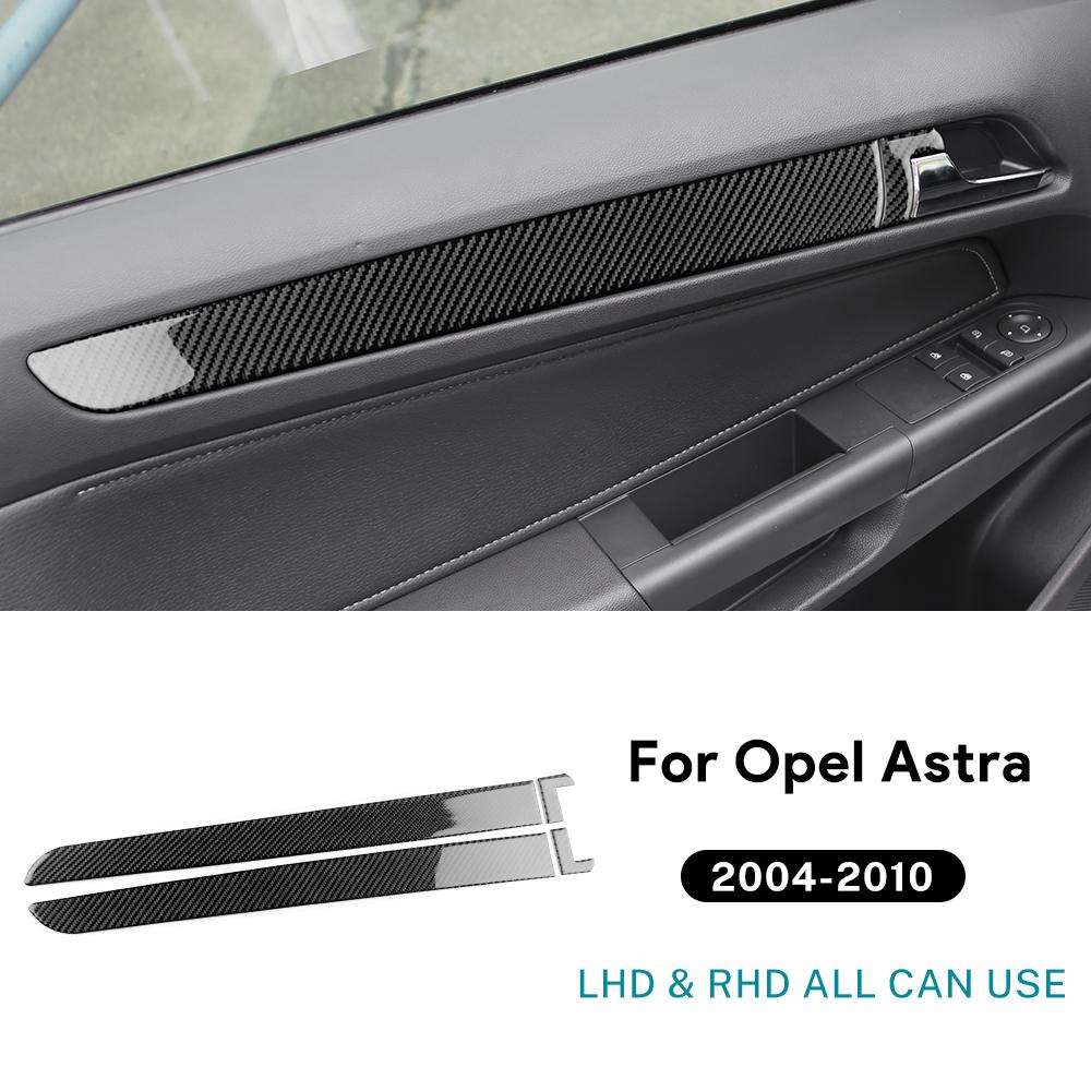 Real Soft Carbon Fiber Sticker For Vauxhall Opel Astra H MK5 2004-2006 2007 2008 2009 2010 Manual Car Transmission Handbrake