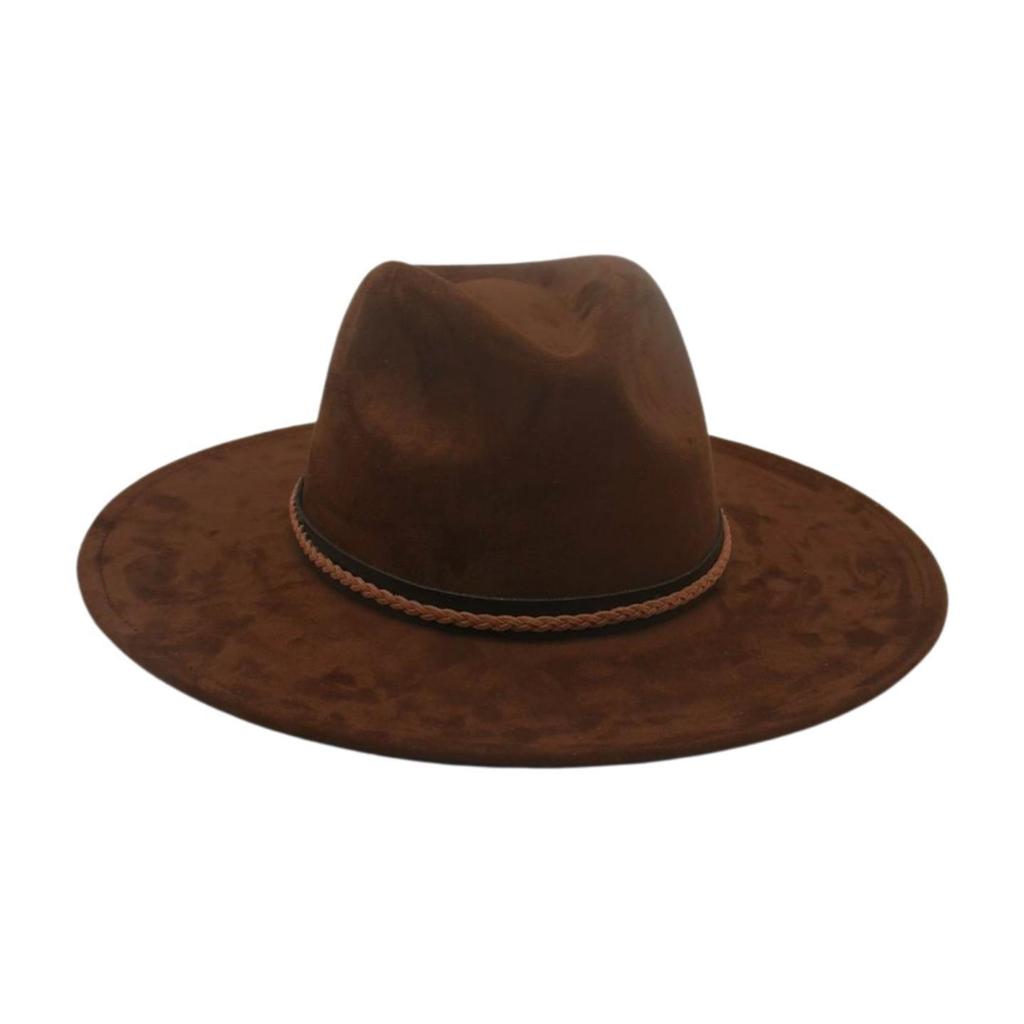 Prairie Cycling Vacation Sunshade Sunscreen Hat Western Cowboy Hat Simple And Elegant High-End Top Hat