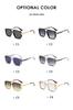 2026 Retro Double Bridge Square Pilot Sunglasses - European & American Fashion Street Style