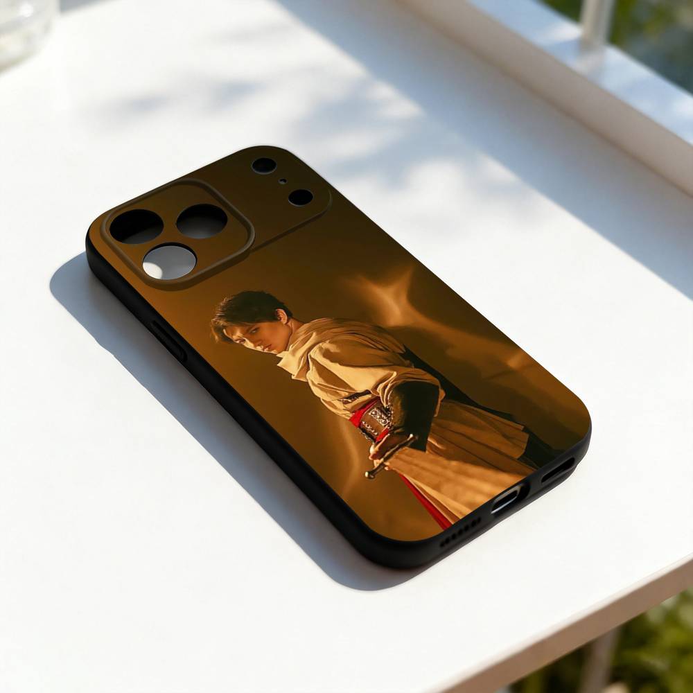 

D-Dimash K-Kudaibergens For iPhone 17,16,15,14,13,12,11,Pro,Max,Plus,E,SE4,Air,Mini Black Soft Cover Phone Case iPhone14Plus