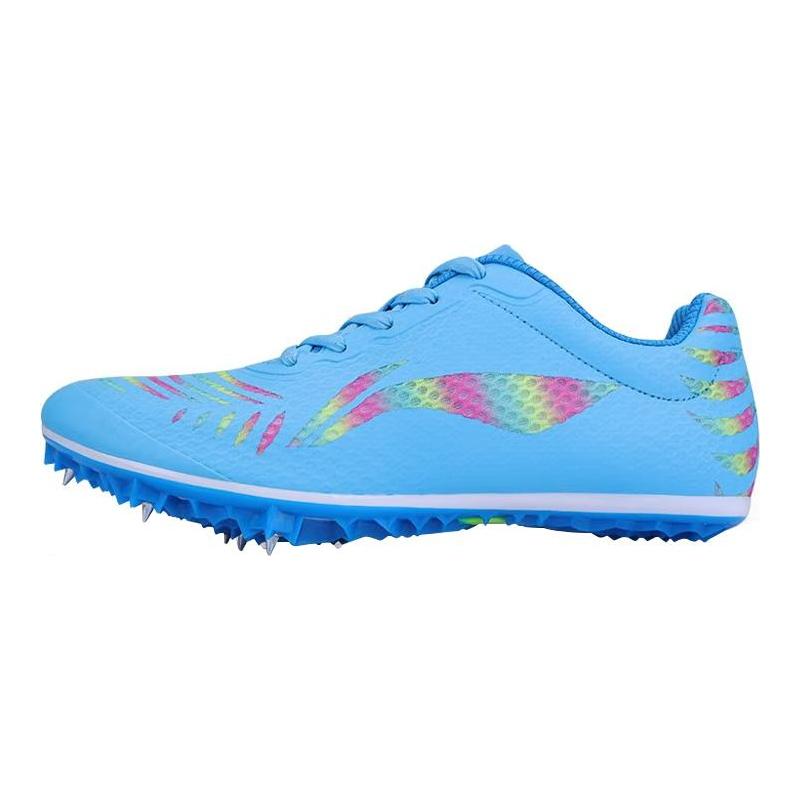 Li Ning Track Sprint Spikes Low Top Running Shoes Unisex Shoes Blue LJJO114-6