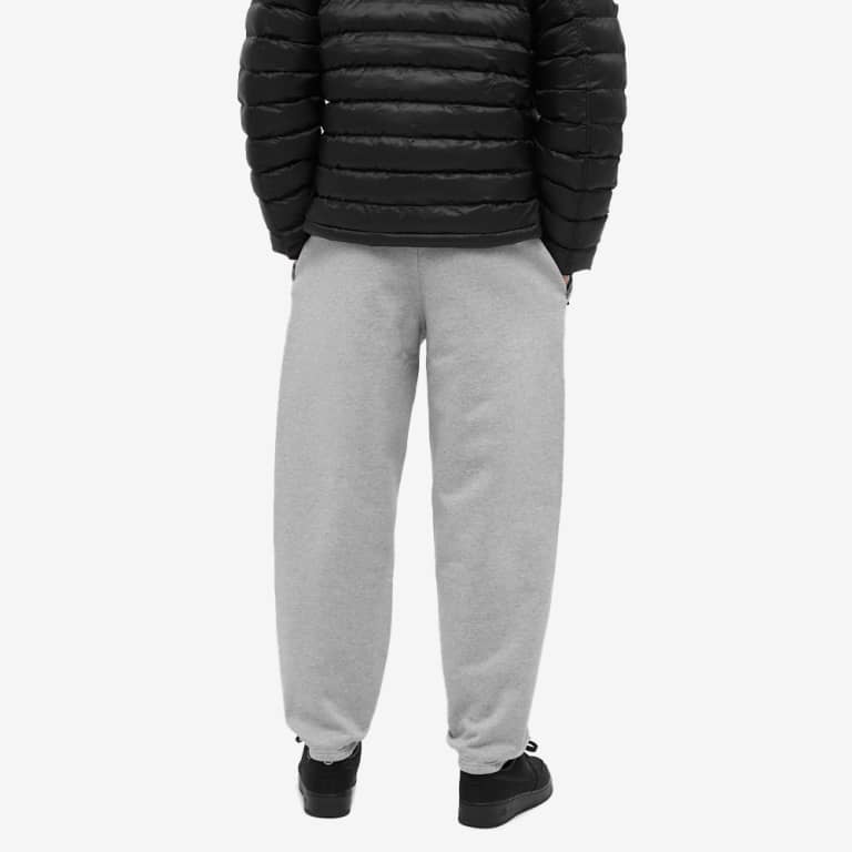 Stussy X Nike Co-Branded Fleece-Lined Casual Long Knit Sweatpants Unisex Bottoms Grey DC4228-050