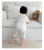 Baby Summer Short Sleeve Cotton Jumpsuit - Newborn Lightweight Pajamas Class A Air-Conditioned Crawler Outfit