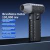 Mini Air Blower 160000 RPM Handheld Electric Turbo Jet Fan 52m/s Wind Speed Brushless Motor Violent Fan with LED Display