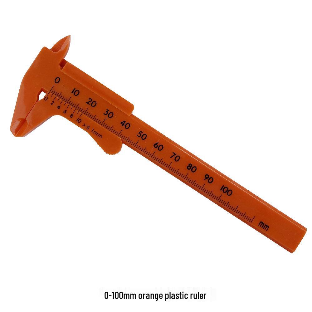Plastic Vernier Caliper 0-150mm Measuring Tool for Students