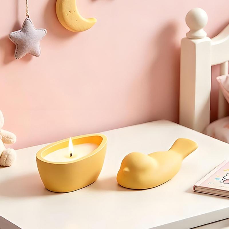 Food Grade Silicone Bird Shaped Storage Box Mould For Craft And Home Decoration