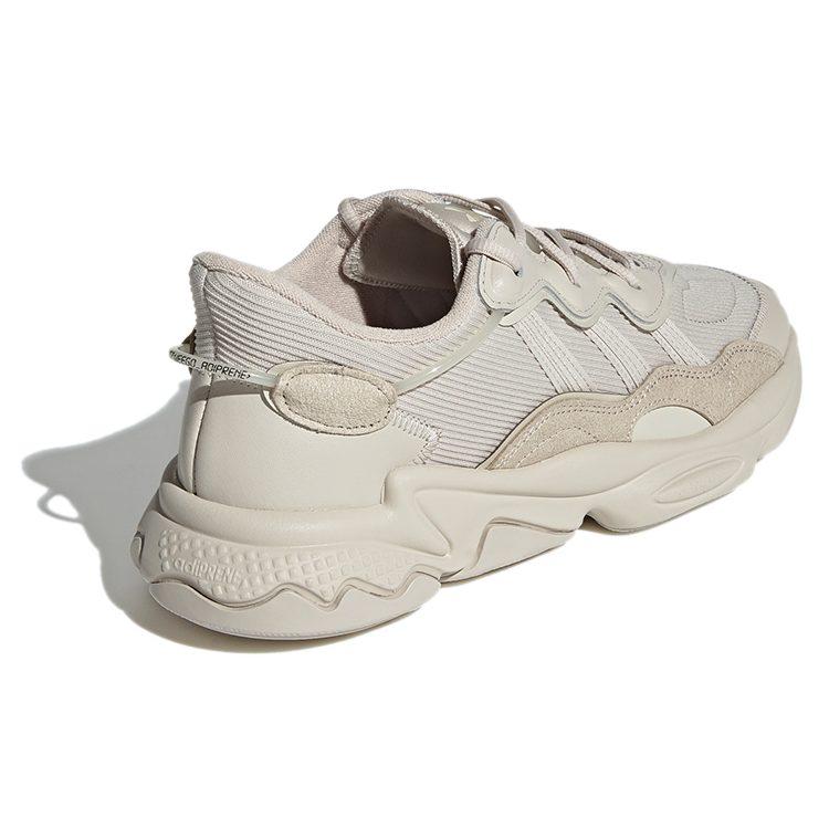 Adidas Originals Ozweego Abrasion Resistant Low top Casual Shoes Unisex Pearl Gray FX6029