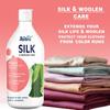 Astro Plus+ Silk & Woolen Care Washing Liquid 500ml 1 Pack pH Neutral Gentle Detergent For Silk Sarees Woolen And Delicate