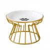 Cat Bowl Metal Bracket Cat Lifting Bowl Pet Food Snack Feeding Elevated Feeder Dog Supplies Accessories for Diameters Up To 16cm