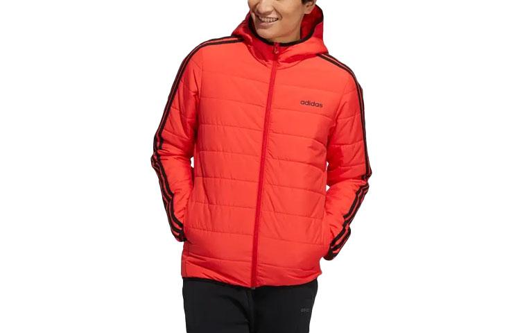 Adidas Neo Puffer Jacket Men s Black Red GP4927 L