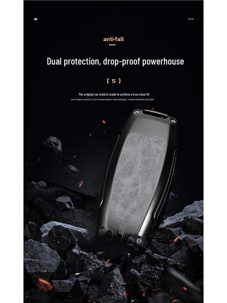 Great Wall Cannon Key Case: 2021/22 Models, King Kong Cannon Off-Road Pickup, Metal Snap Button for Men.