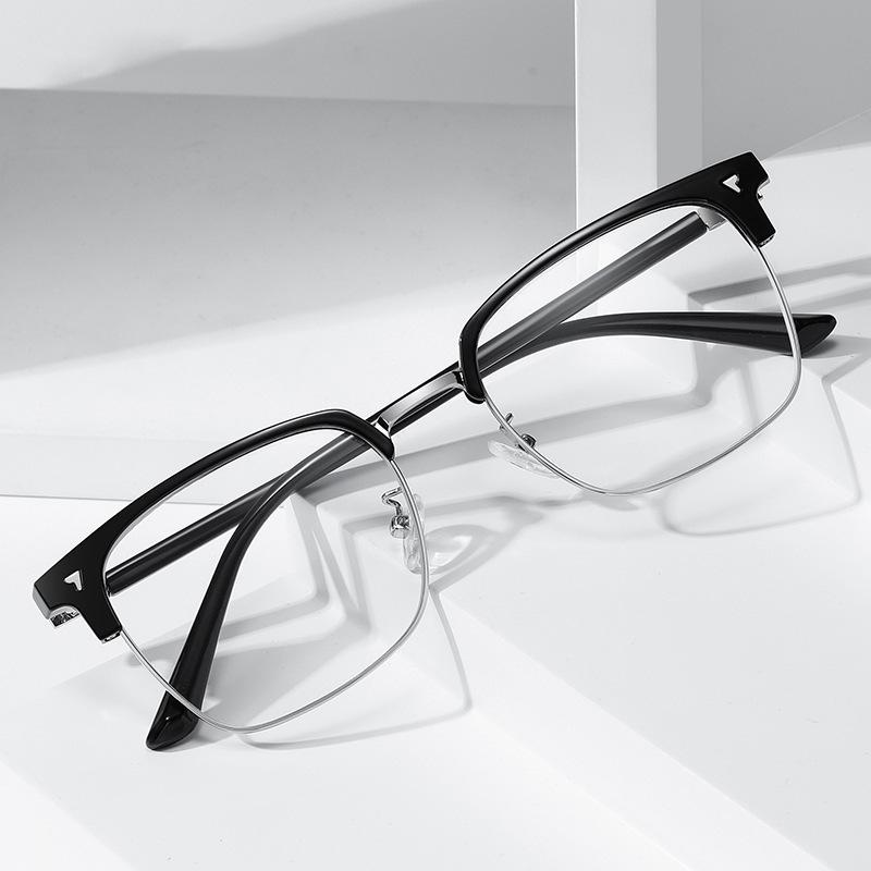 

Men S Anti-Blue Light Glasses, Black Frame Eyebrows, Myopia Glasses, Business Matching Degree, Glasses Frame, Women S Tide Glasses frame [without liner]