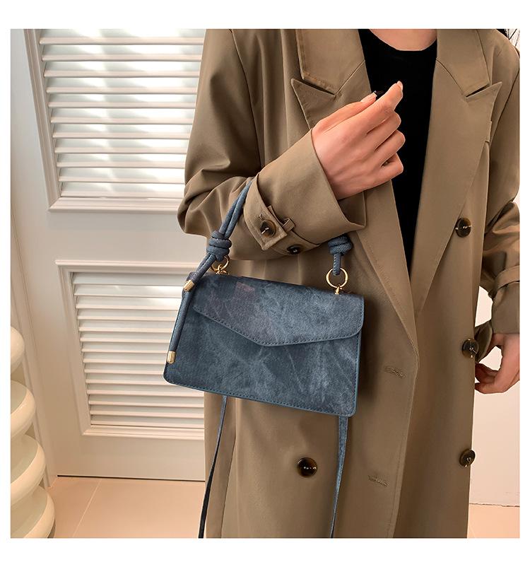 Trendy Women's 2024 Textured Crossbody Shoulder Bag