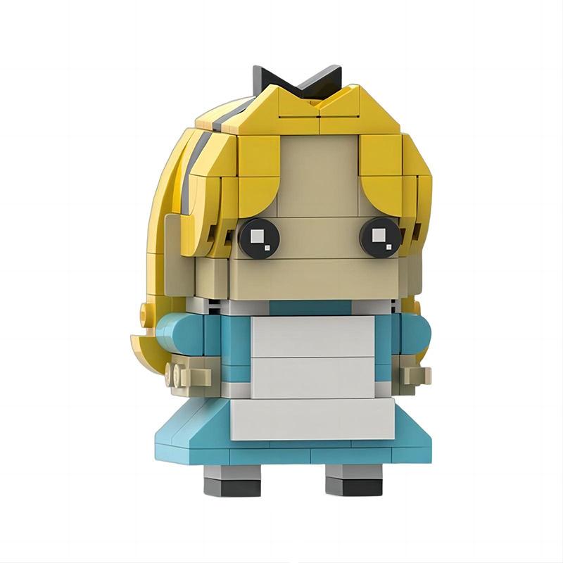Alice In Wonderland Series Brickhead Children's Building Block Assembling Set