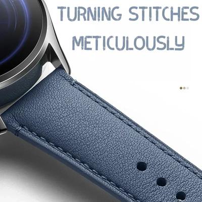 22MM Kožený remienok pre Xiaomi Watch S4 S3/S2/S1 Active Mäkký náramok pre Watch Color 2/1 Športový rad Príslušenstvo k remienku