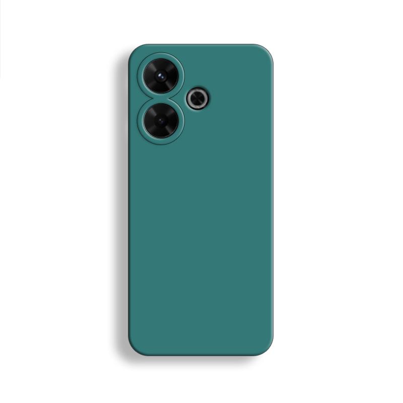 For Xiaomi POCO M6 4G Case For POCO M6 Cover 6.79 Inch Original Liquid Silicone Rubber Shockproof Bumper Case For POCO M6 4G