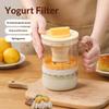 Greek Yogurt Cold Brew Filter Strainer 10 Min Quick Filtration Eco-Friendly Reusable for Home Kitchen Housewarming Gift