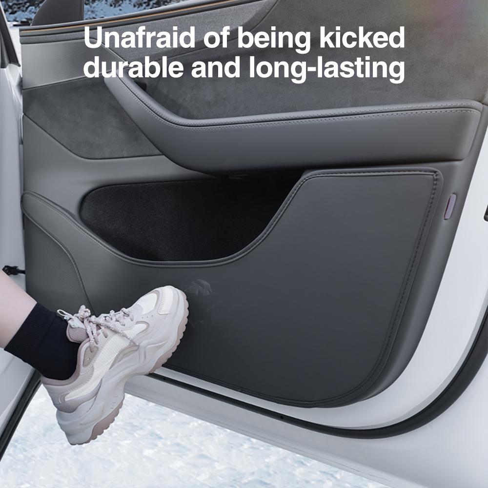 For Tesla Model Y Juniper 2026 Accessories Car Door Anti Kick Pad Front Rear Door Side Panel Protection Pad Interior Accessories