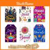 Diwali Festival Paper Party Decor Tags With 60pcs For Venue Decoration Craft Supplies