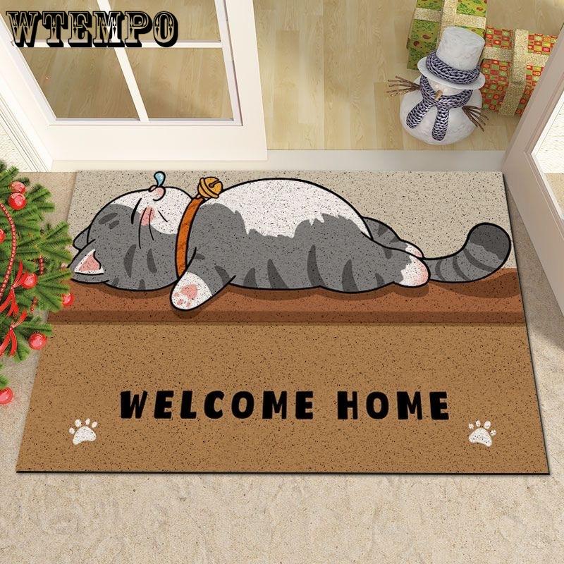 Cartoon Entrance Door Mat Can Be Cut and Washed Into The Door Mat