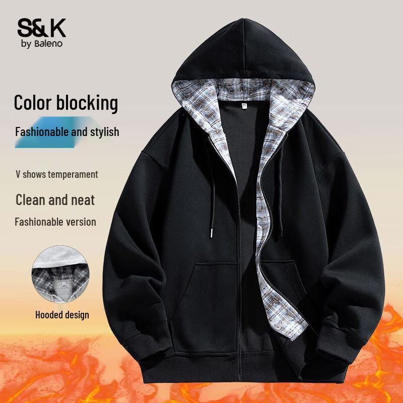 Baleno S&K Series Unisex Heavyweight Hooded Cardigan S